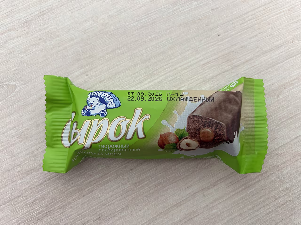 Сырок Тимоша Шоколад-орех