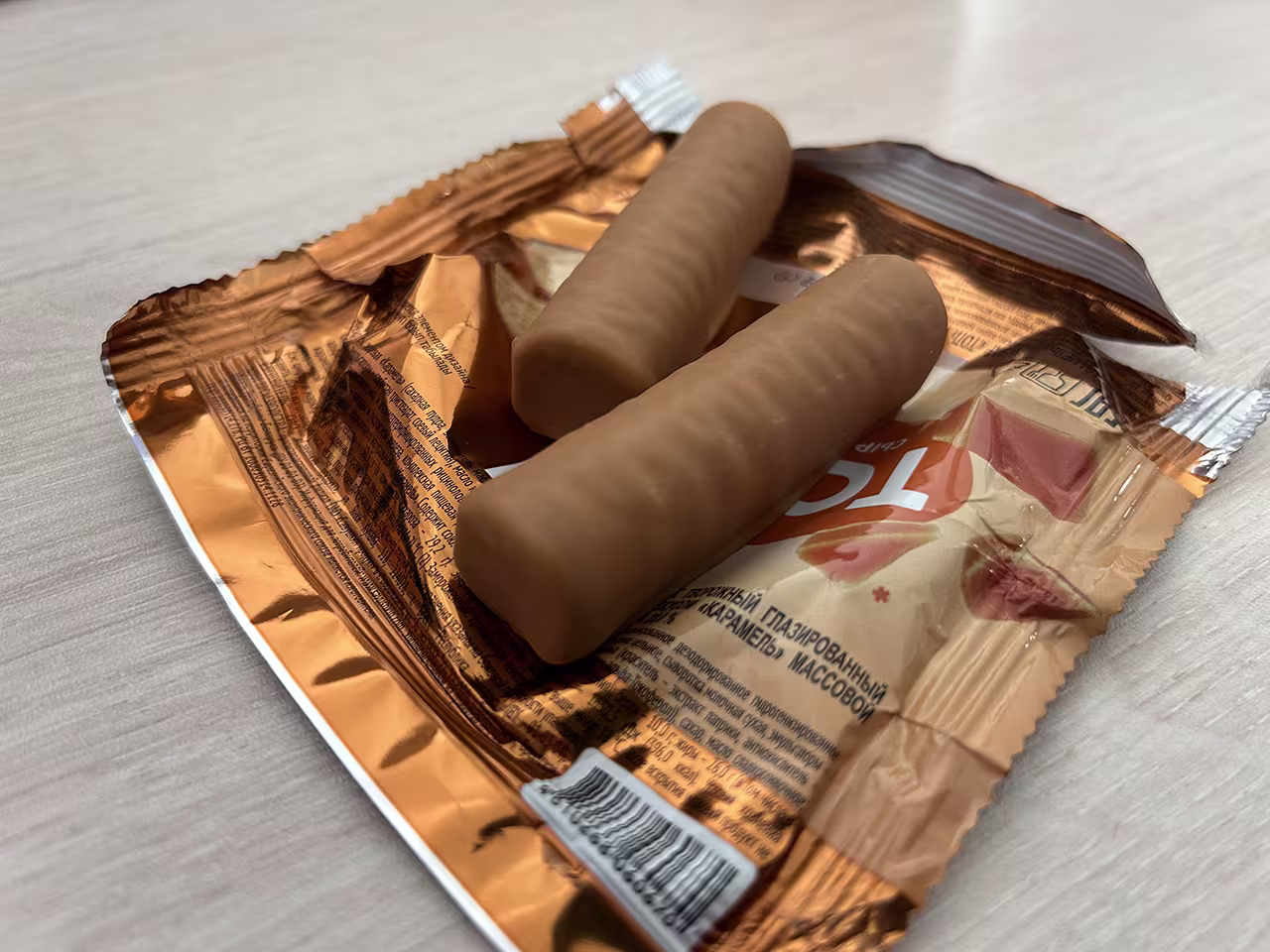 Сырок творожный Топ Карамель x2 (распакован)